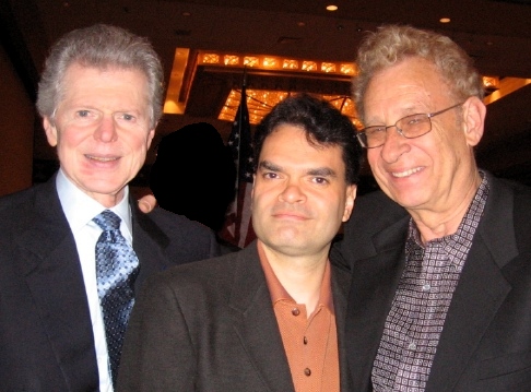 Van Cliburn, Anthony Tobin, and Daniel Pollack