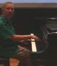 Roy Howat at the piano